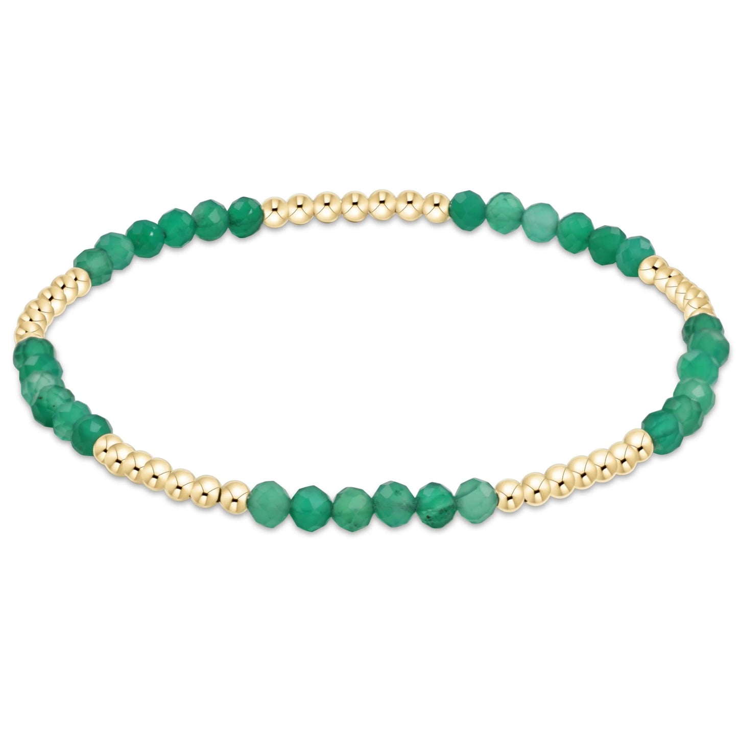 Enewton Bracelet - 2.5mm Green Onyx