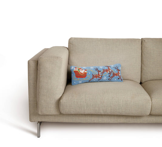 Santa's Reindeer Hook Pillow