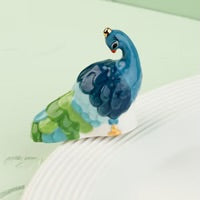 Nora Fleming Mini - Fancy Feathers Peacock
