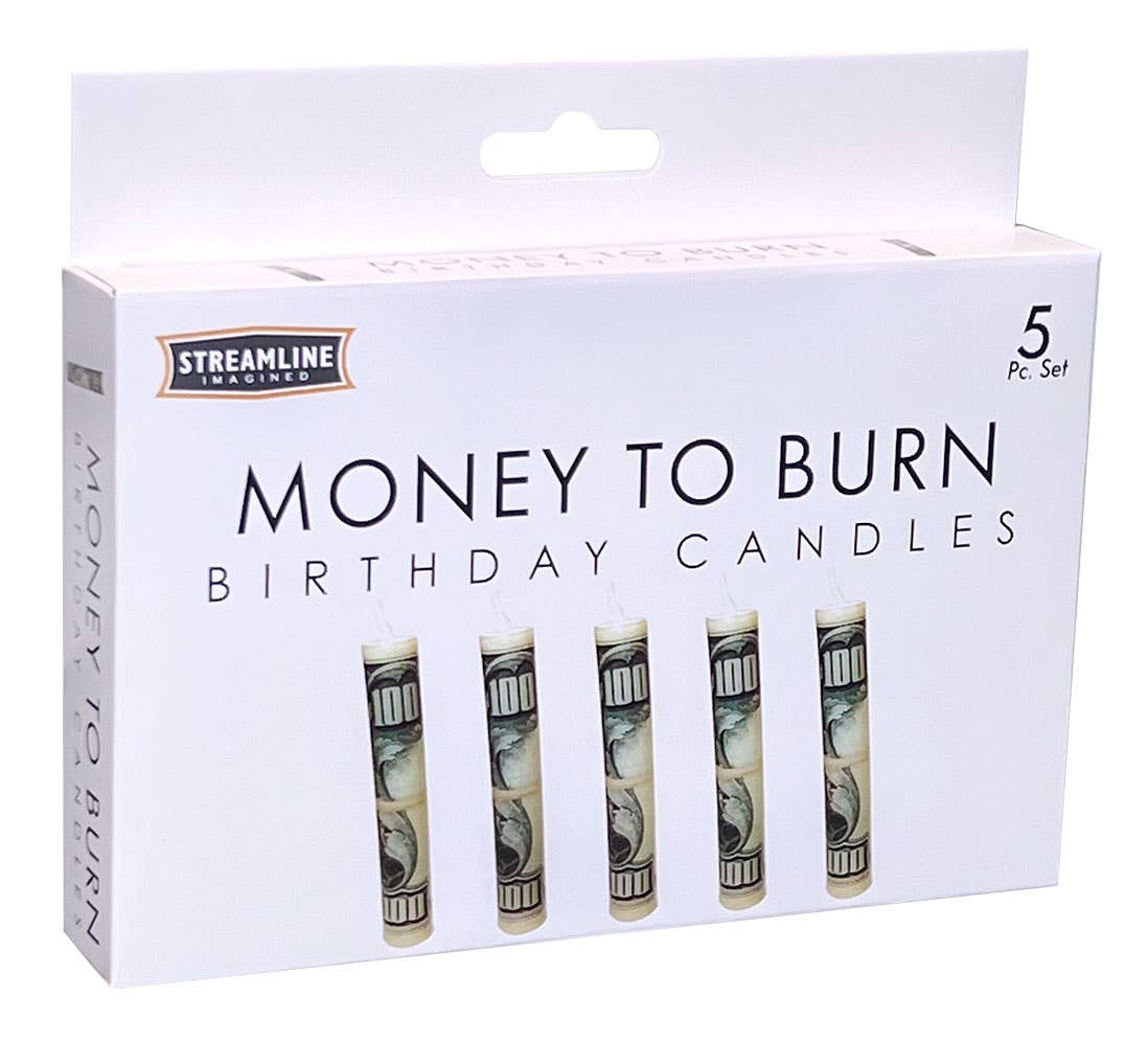 Money To Burn Candles - 5 Piece Set