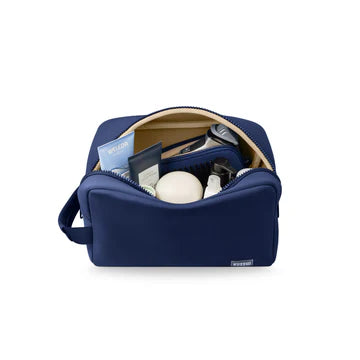 Kusshi - Neoprene Dopp Kit - Navy/Khaki