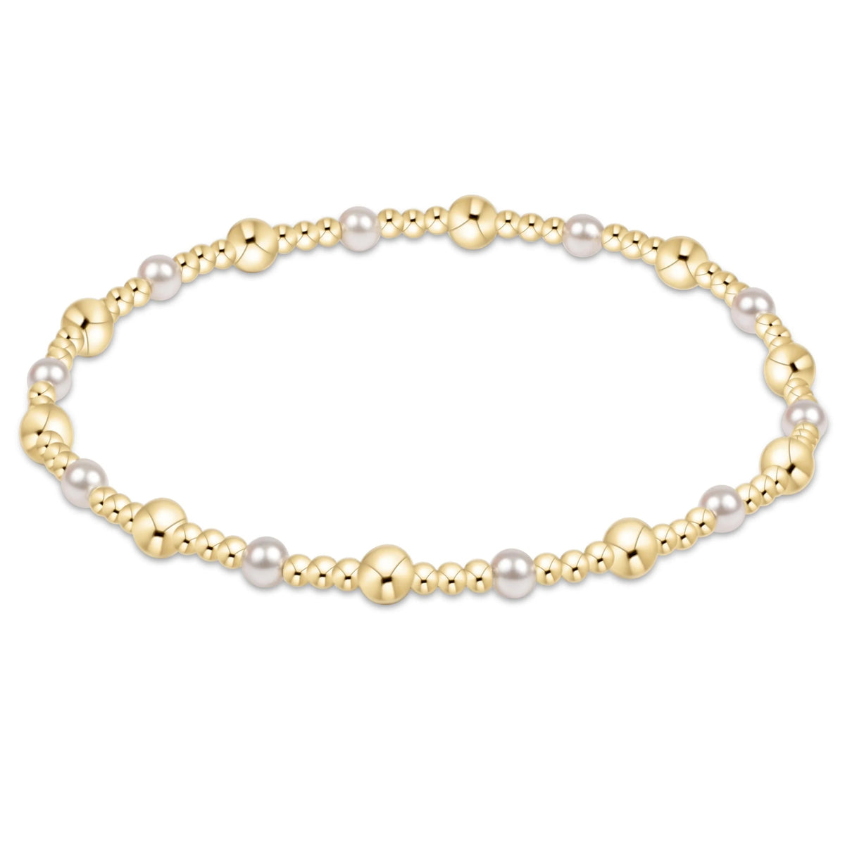 Enewton Jewlery - Sincerity Gold and Pearl 4mm Bracelet