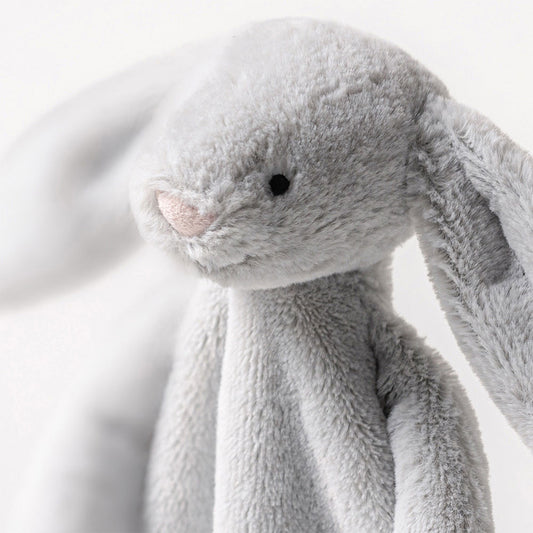 JellyCat Bashful Grey Bunny Comforter
