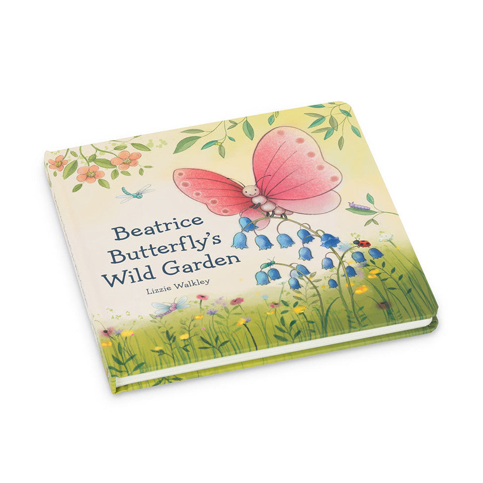 JellyCat Beatrice Butterfly's Wild Garden Book