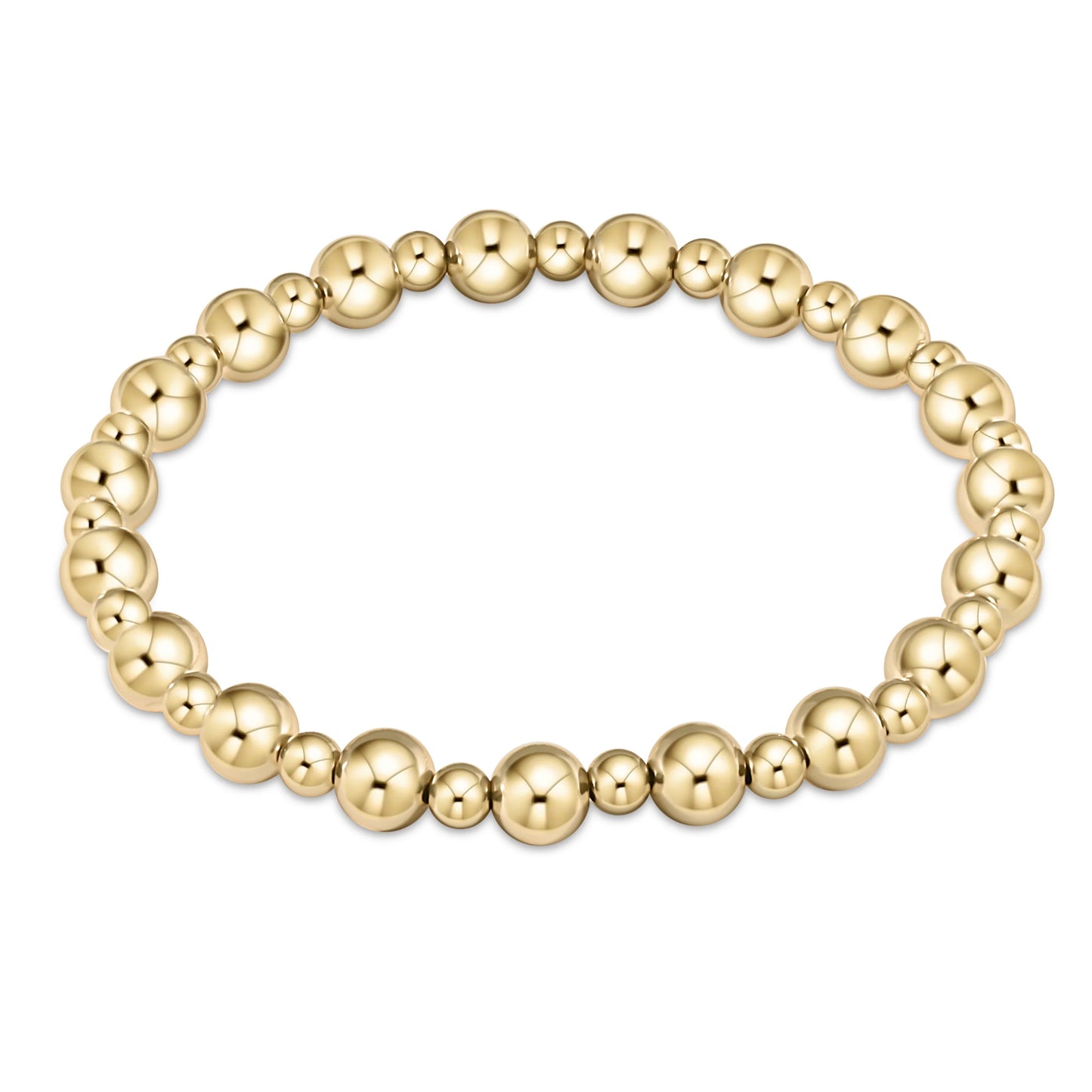Enewton Bracelet - Classic Gold Grateful 6mm