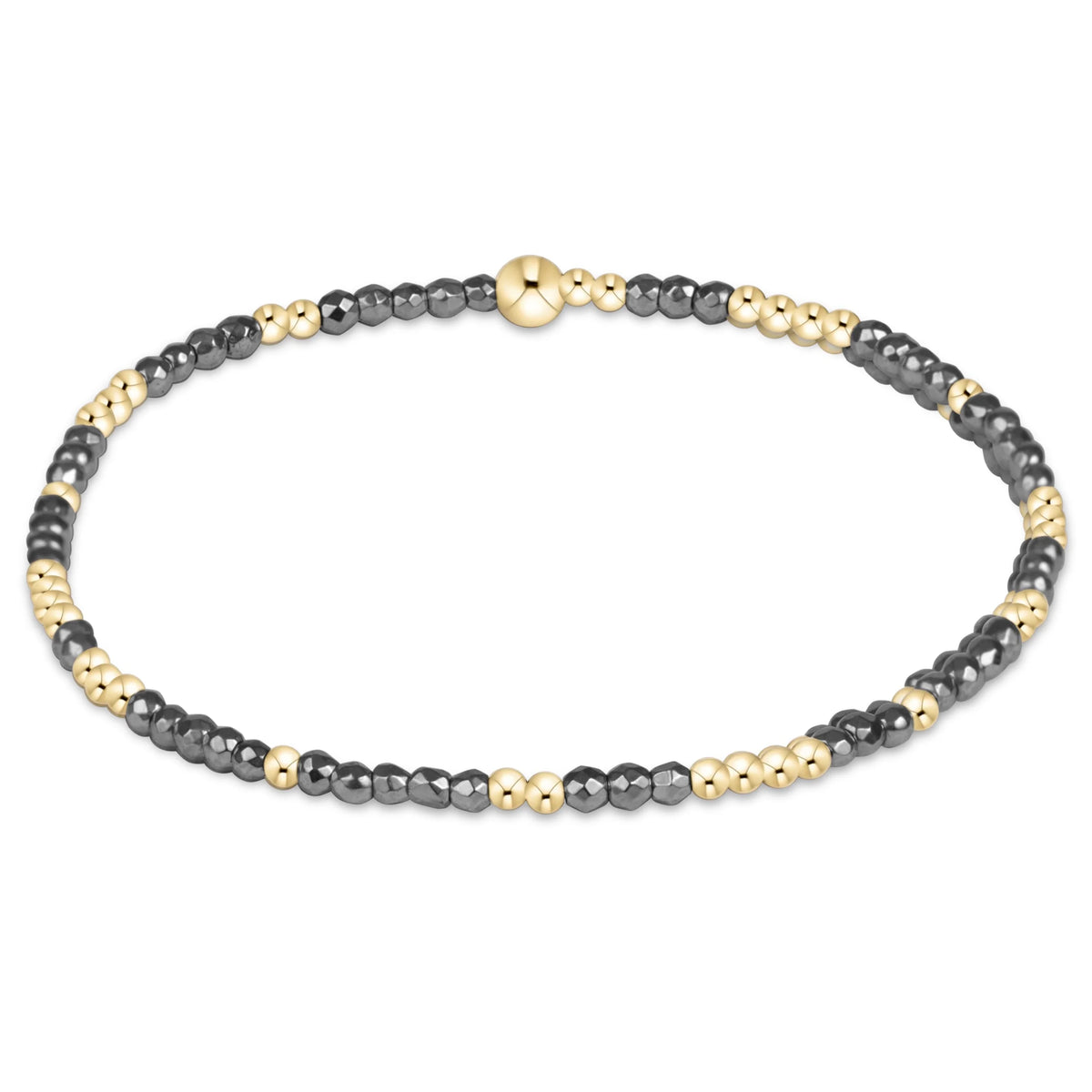 Enewton Jewlery - Hope Unwritten Silver Faceted Hematite 2mm Bracelet