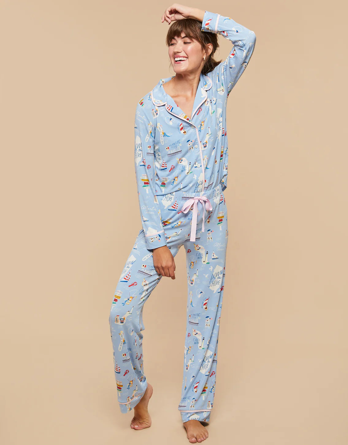 Spartina Pajama Pant - Down the Shore - Size XL