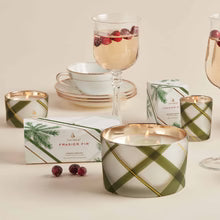 Frasier Fir Frosted Plaid 3 Wick Candle - 18 oz.