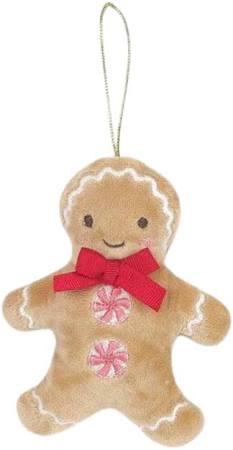 Mon Ami - Ornament - Gingerbread Boy - Tan