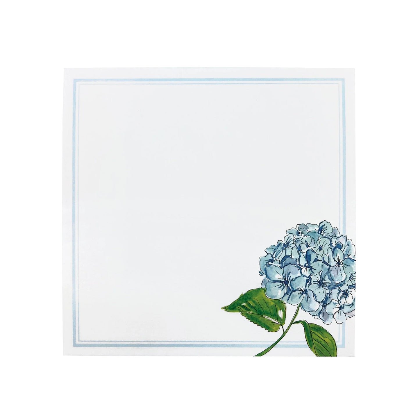 Mariposa Hydrangea note card holder refill, 75 count