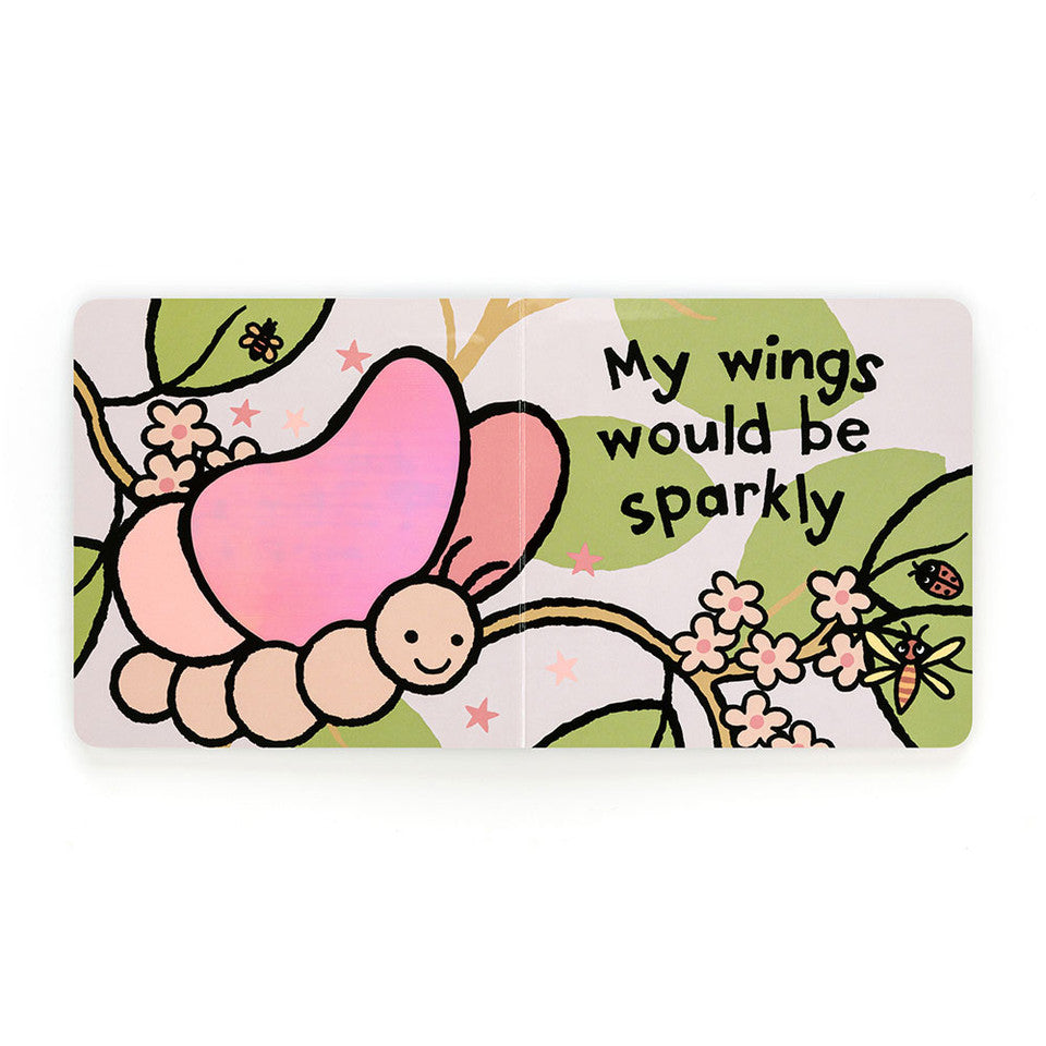 JellyCat If I Were A Butterfly Book