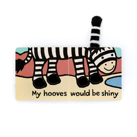 JellyCat If I Were A Zebra Book