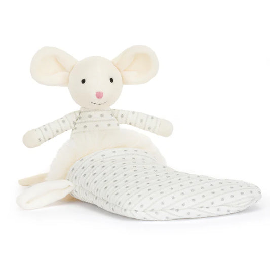 JellyCat Shimmer Stocking Mouse