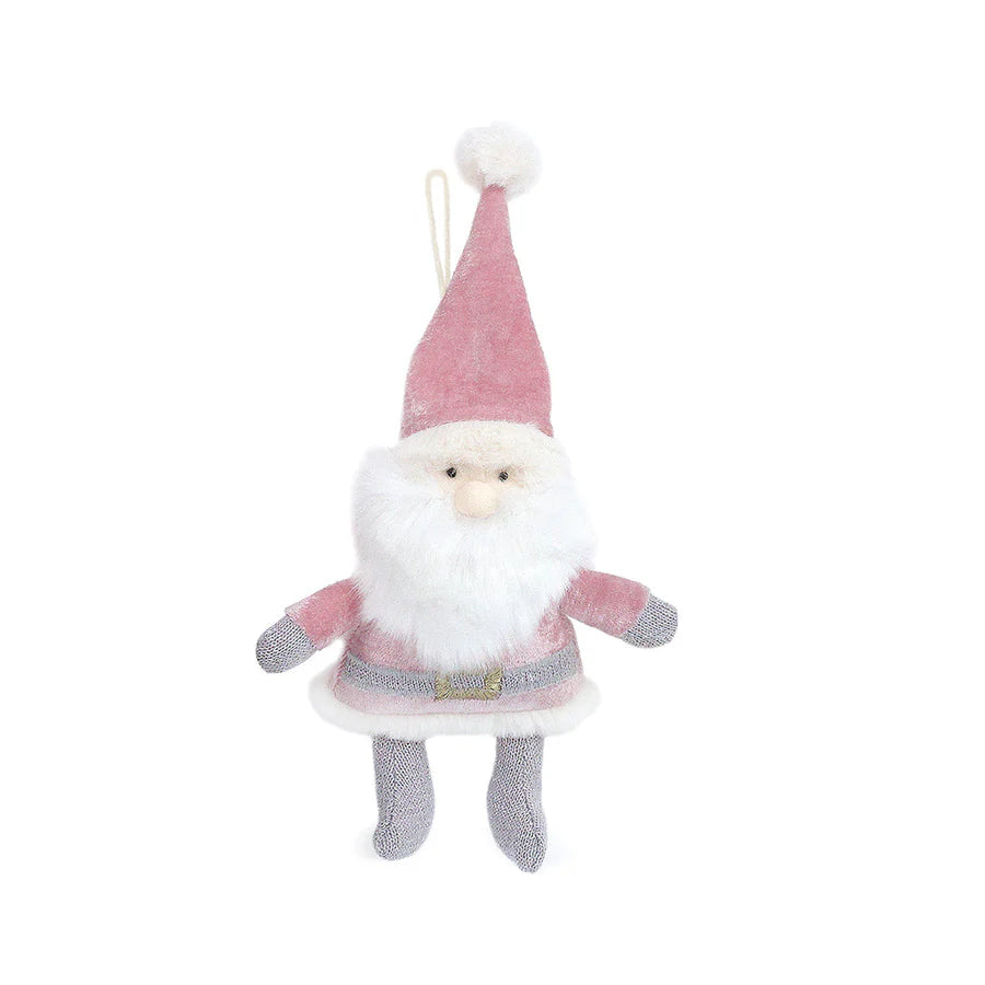 Mon Ami - Ornament - Santa Claus - Pink