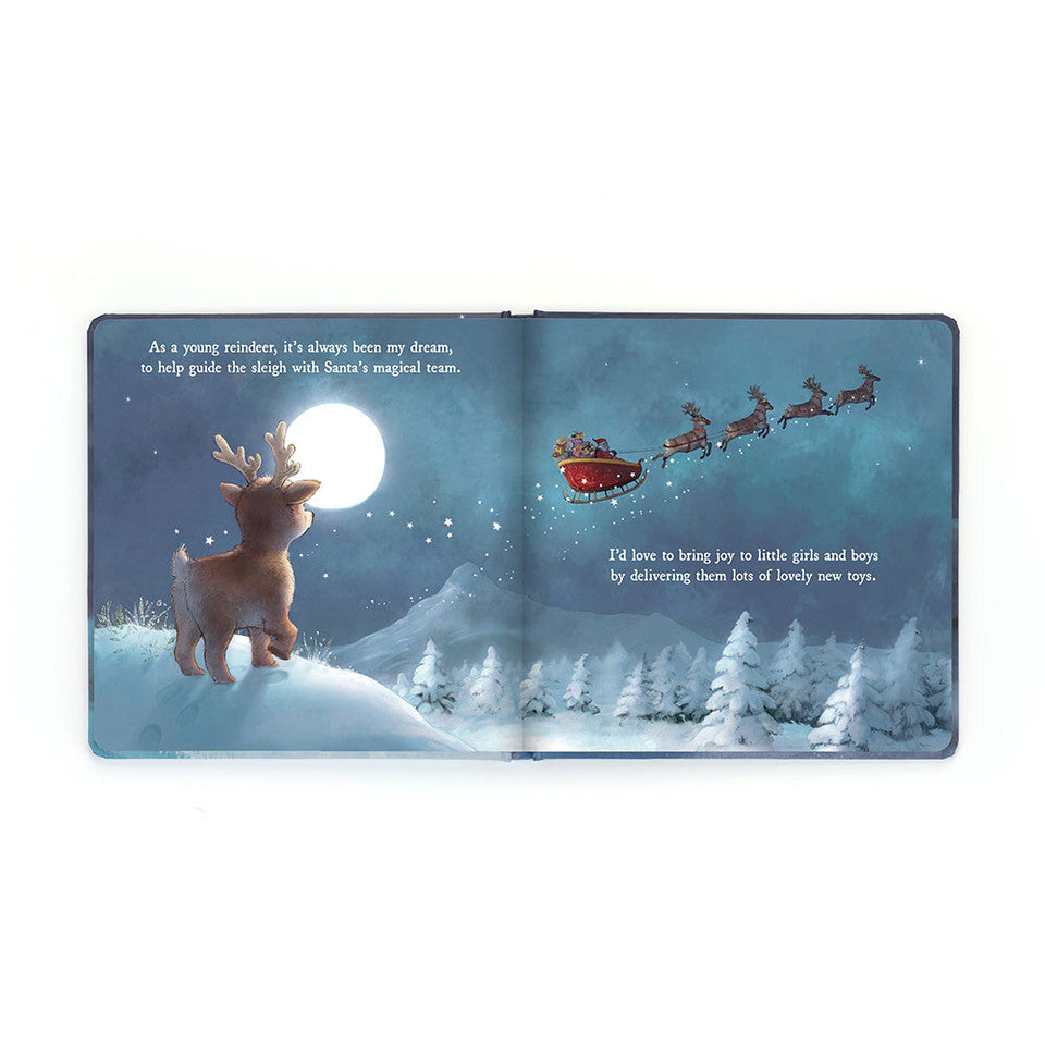 JellyCat Mitzi Reindeer’s Dream Book
