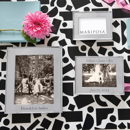 Mariposa Signature 5x7 Engravable picture frame
