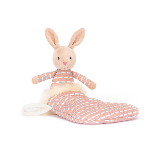 JellyCat Shimmer Stocking Bunny