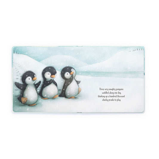 JellyCat The Naughty Penguins Book