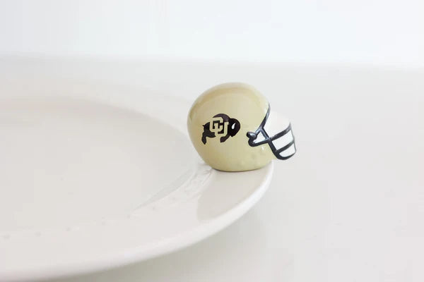 Nora Fleming University of Colorado Helmet Mini