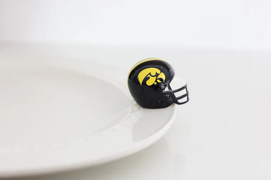 Nora Fleming University of Iowa Helmet mini