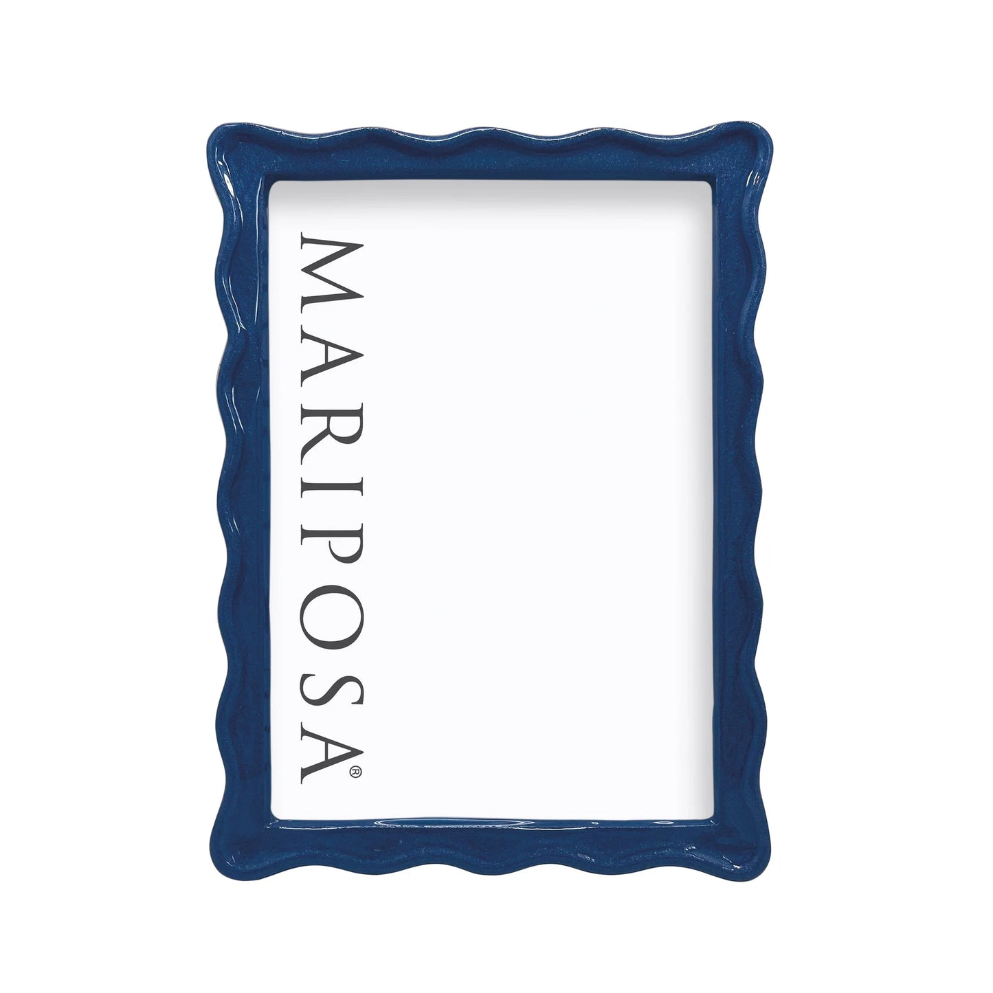Mariposa Blue Wavy 5x7 Frame