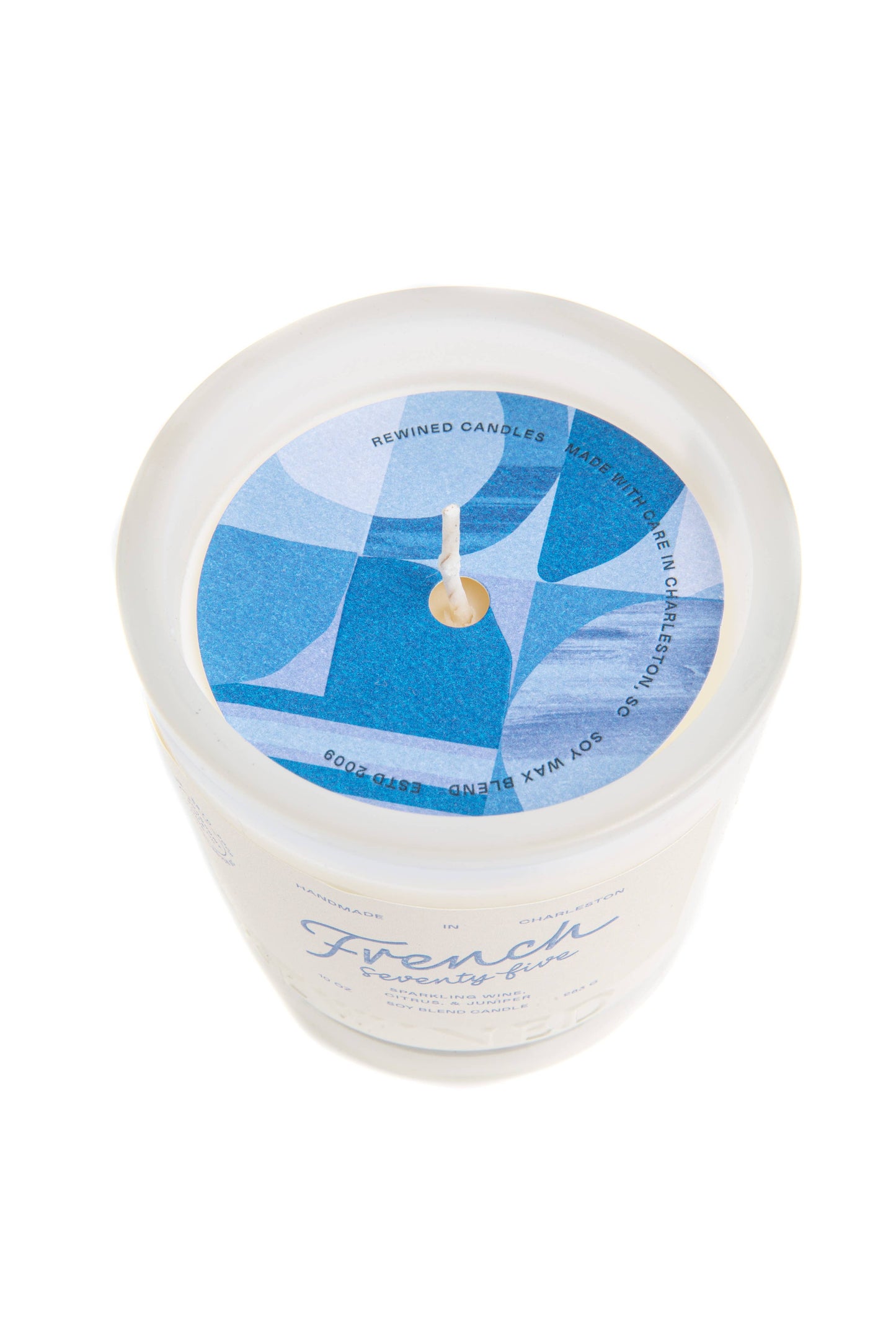 Rewined French 75 Candle 10 oz