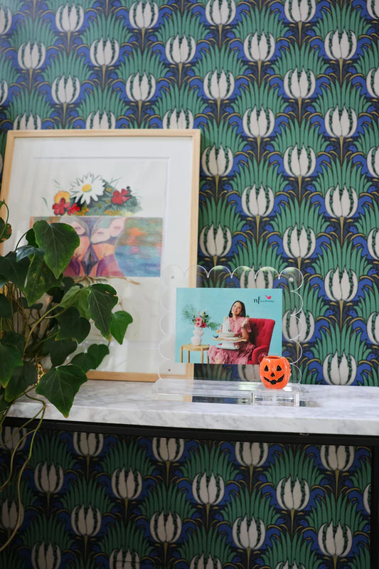 Nora Fleming Scalloped Acrylic Frame