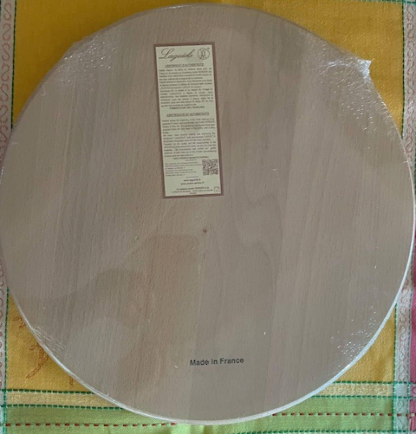 Laguiole Oak Cheese Board