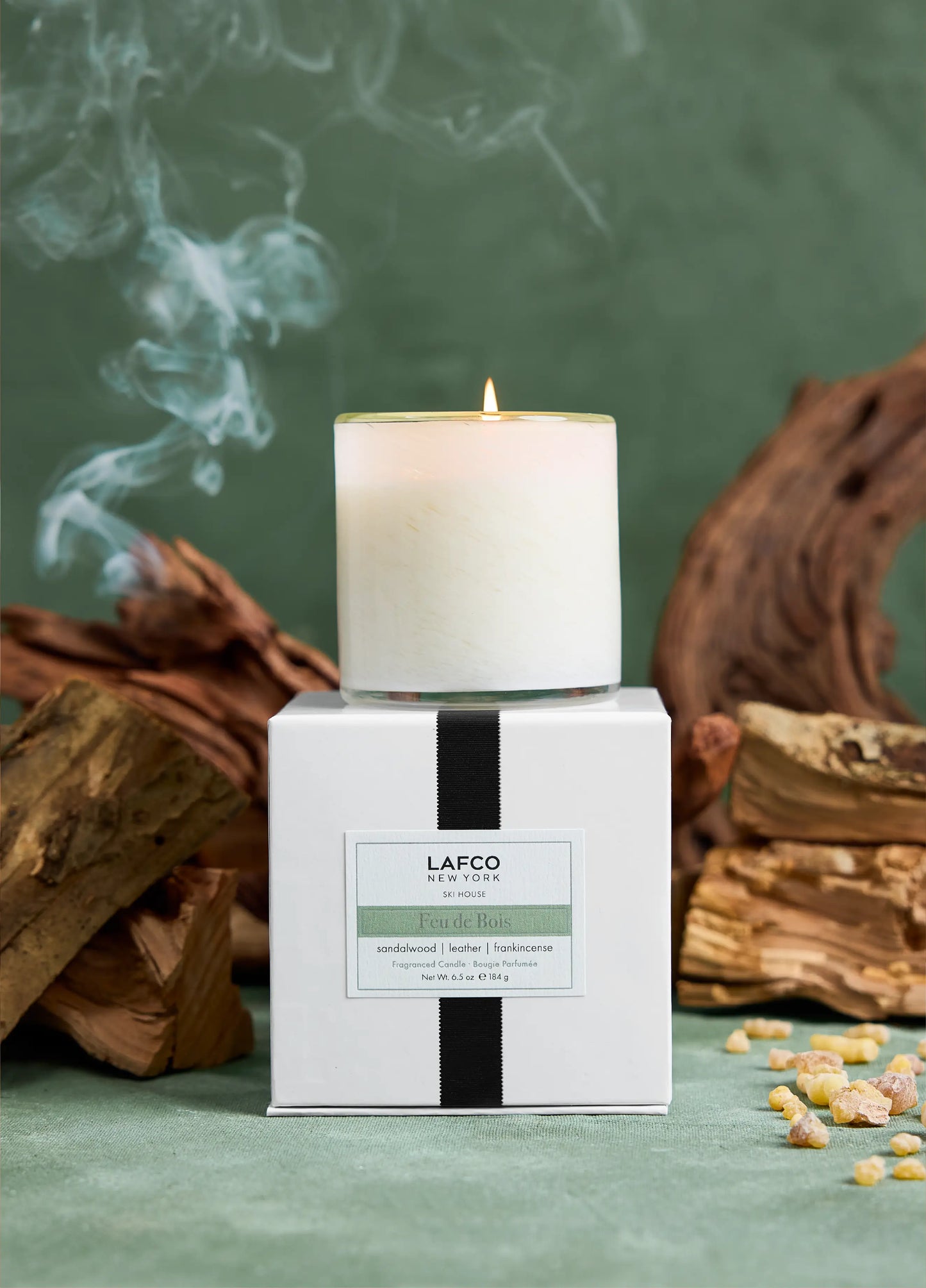 Lafco feu de Bois candle 15.5 oz