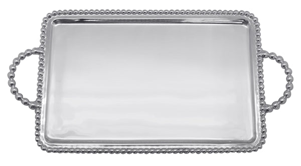 Mariposa - Beaded Medium Service Tray