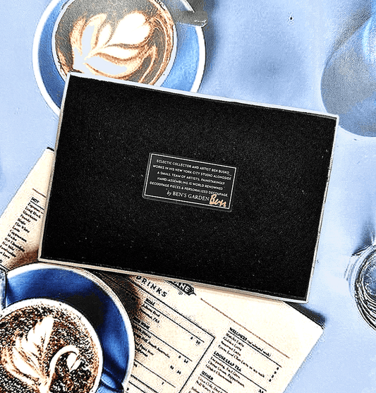 I Knew When I Met You Decoupage Glass Tray