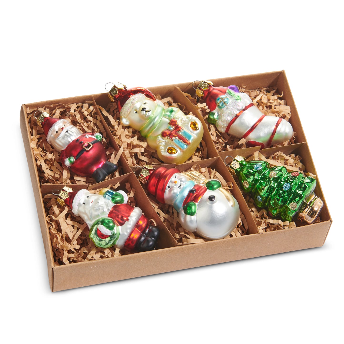 2.25" Box of Vintage Icon Ornaments