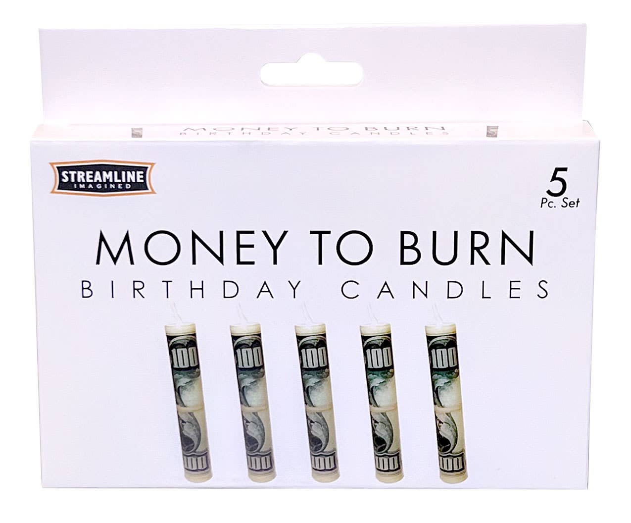 Money To Burn Candles - 5 Piece Set