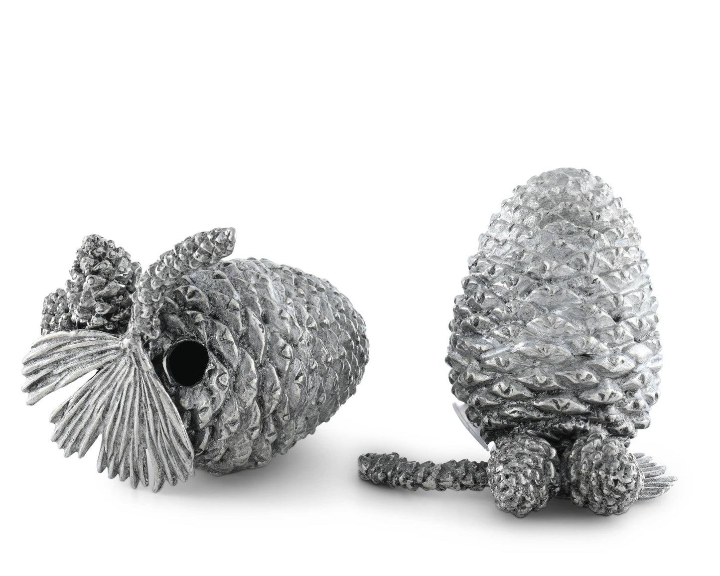 Pewter Pine Cones Salt & Pepper Set