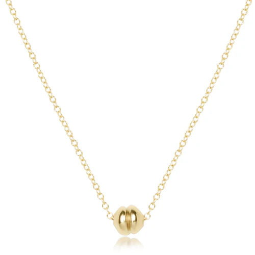 eNewton Necklace - 16" Necklace Gold - Admire Gold