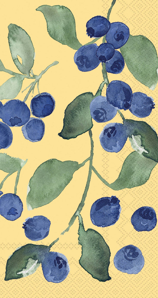 Boston International - Paper Guest Towels 16 ct Blueberry