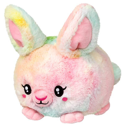 Mini Squishable Fluffy Bunny - Pastel Tie Dye
