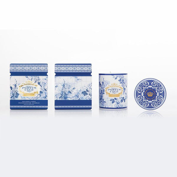 Castelbel Portus Cale Gold & Blue Candle