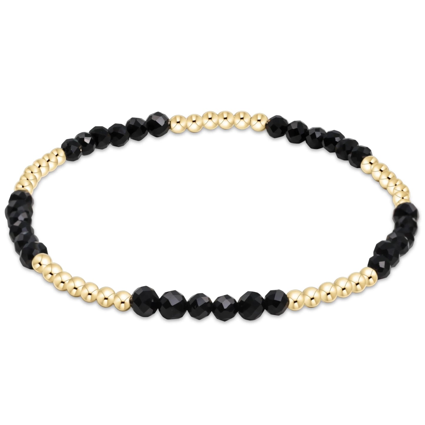 Enewton Bracelet - Blissful 2.5mm Faceted Onyx