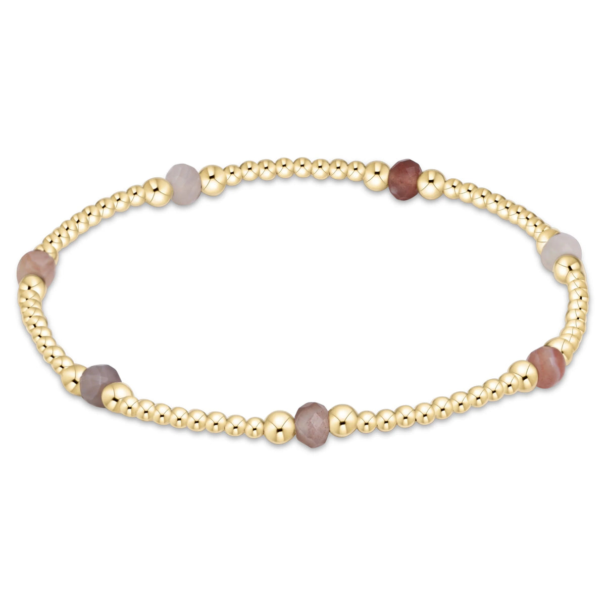 Enewton Jewlery - Purpose Gemstone 4mm Bracelet - Botswana Agate