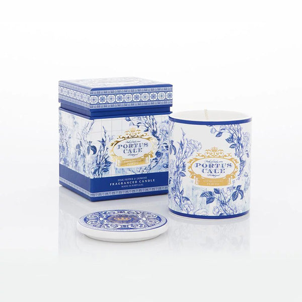 Castelbel Portus Cale Gold & Blue Candle