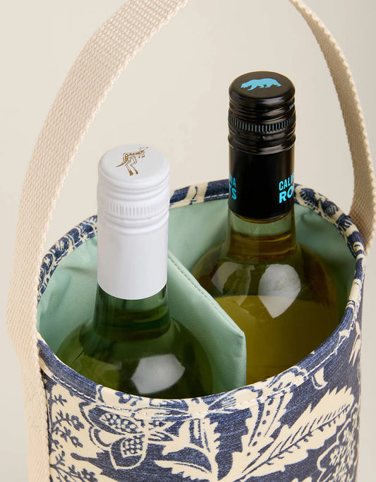 Spartina - Double Wine Caddy - Flagler Blue