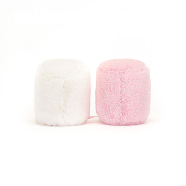 JellyCat Amuseables Pink And White Marshmallows