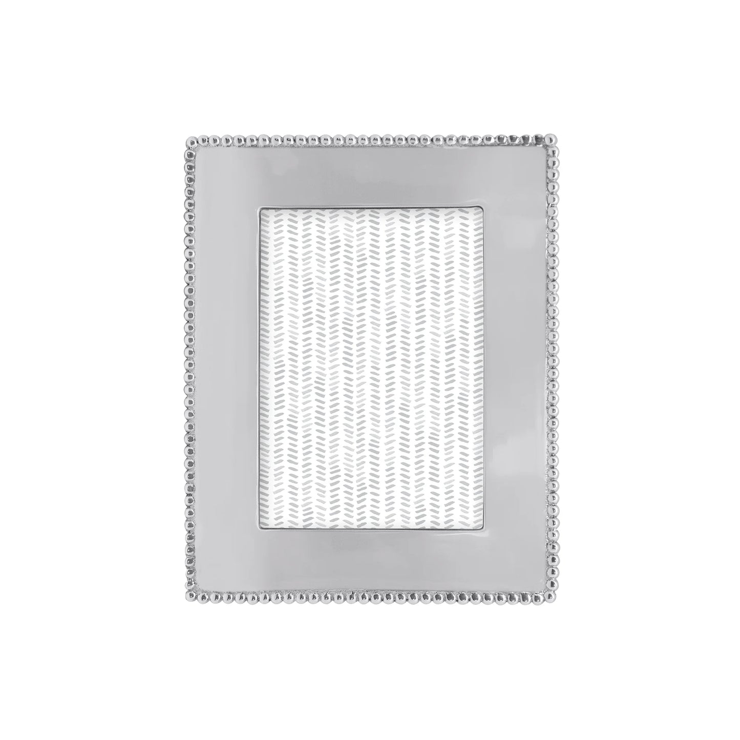 Mariposa beaded 5x7 Engravable picture frame