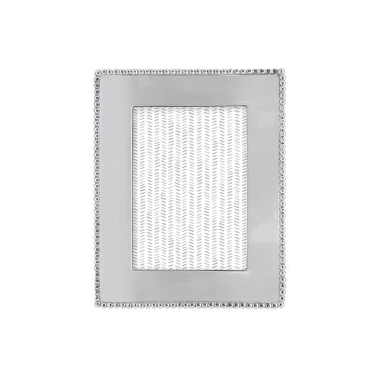 Mariposa beaded 5x7 Engravable picture frame