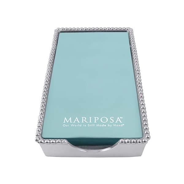 Mariposa - Beaded Guest Towel Holder with Insert
