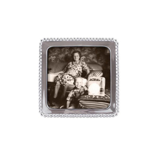 Mariposa Beaded square 5x5 picture frame