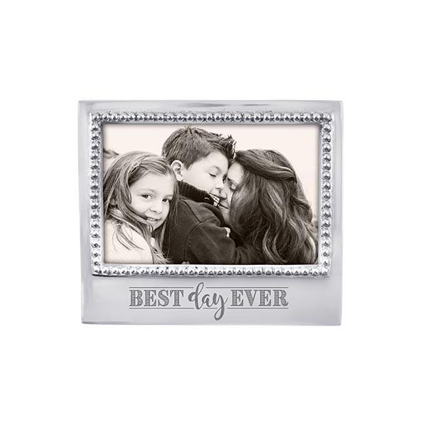 Mariposa - Best Day Ever Beaded 4x6 Statement  Frame