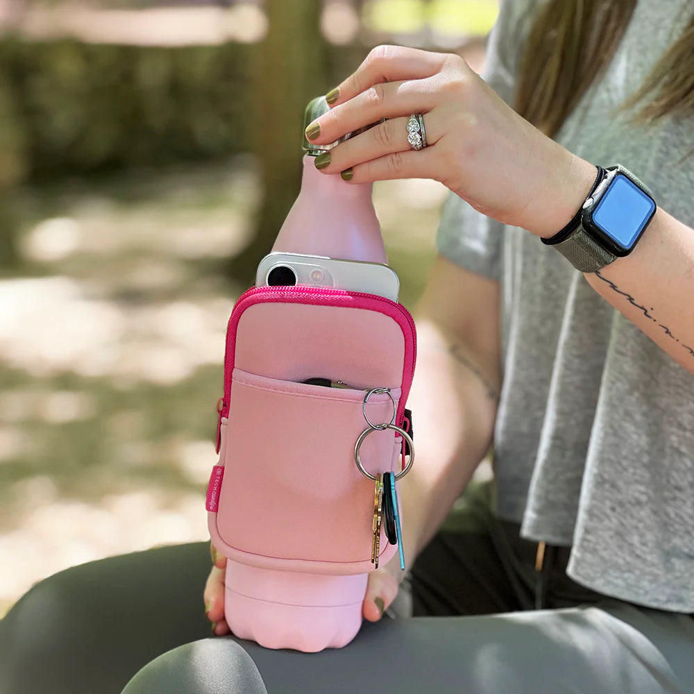 Tech Candy - Bottle Service - Drink Bottle Fanny Pack - Pink