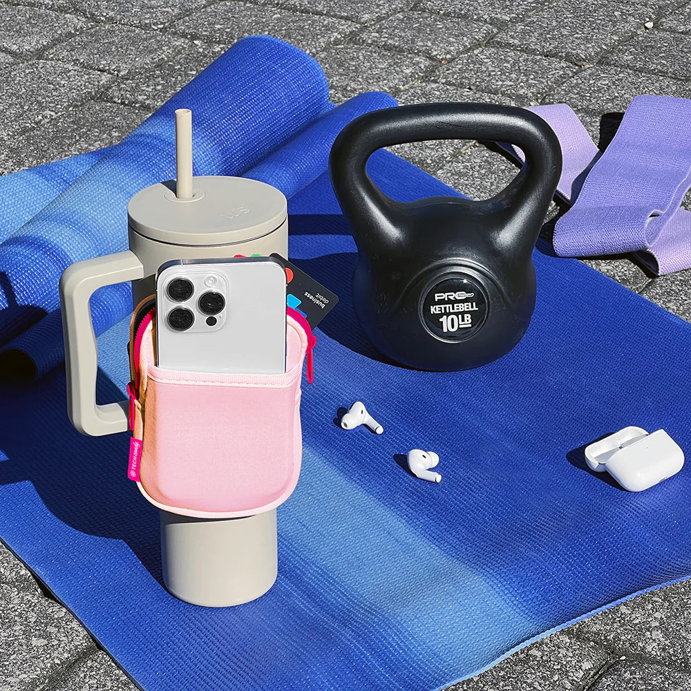 Tech Candy - Bottle Service - Drink Bottle Fanny Pack - Pink